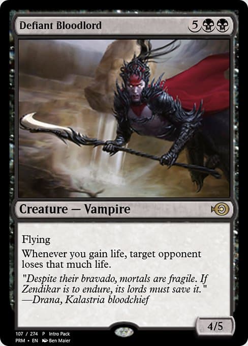 Defiant Bloodlord from Magic Online Promos (Rare)
