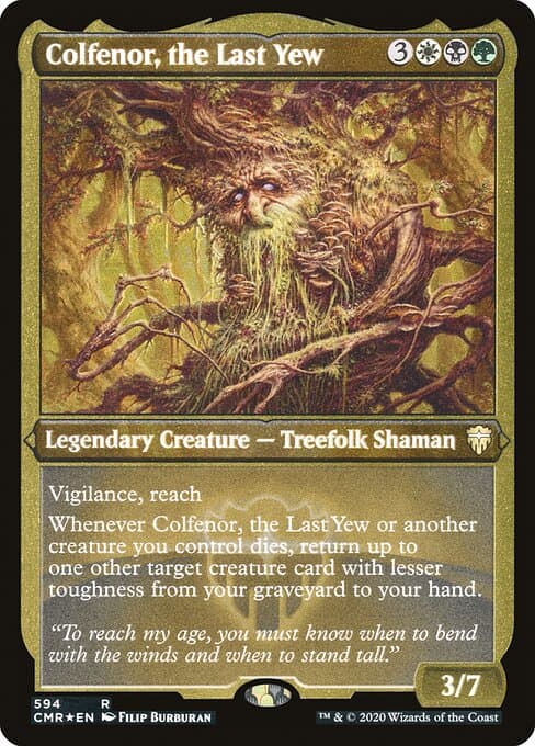 Colfenor, the Last Yew from Commander Legends (Rare)