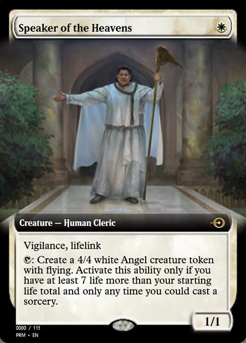 Speaker of the Heavens from Magic Online Promos (Rare)