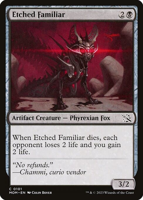 Etched Familiar (Common)