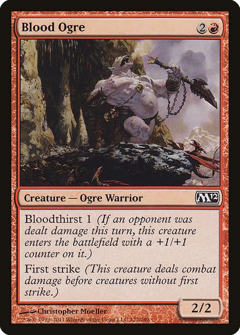 Blood Ogre from Magic 2012 (Common)