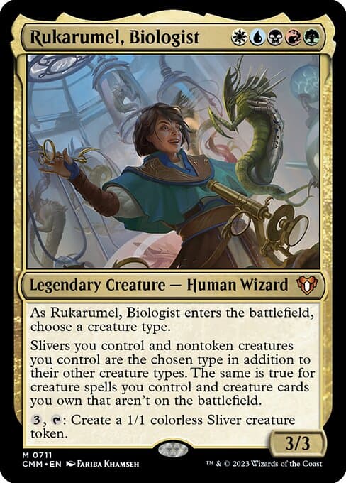 Rukarumel, Biologist from Commander Masters (Mythic)