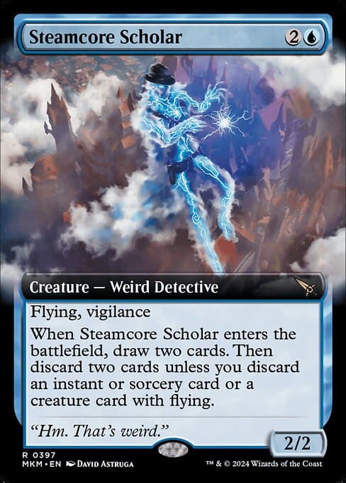 Steamcore Scholar from Murders at Karlov Manor (Rare)