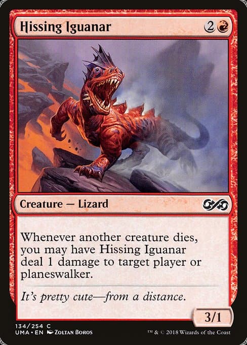 Hissing Iguanar from Ultimate Masters (Common)