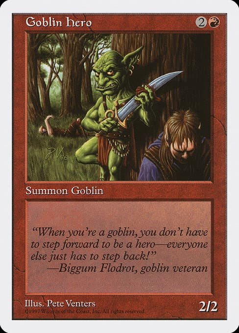 Goblin Hero from Fifth Edition (Common)