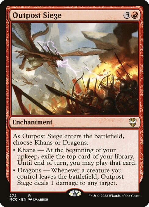 Outpost Siege from New Capenna Commander (Rare)