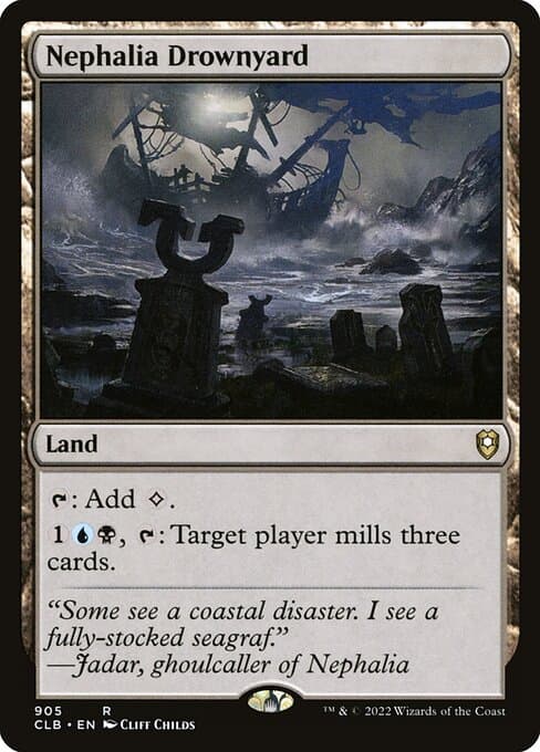 Nephalia Drownyard from Commander Legends: Battle for Baldur's Gate (Rare)
