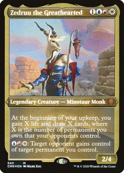 Zedruu the Greathearted from Commander Legends (Mythic)