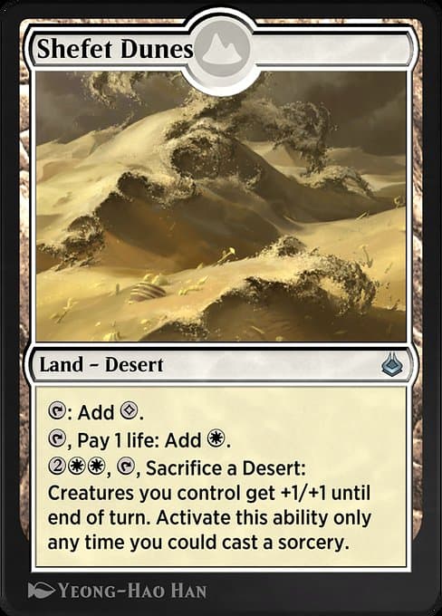 Shefet Dunes #329 – Amonkhet Remastered Shefet Dunes from Amonkhet Remastered (Uncommon)