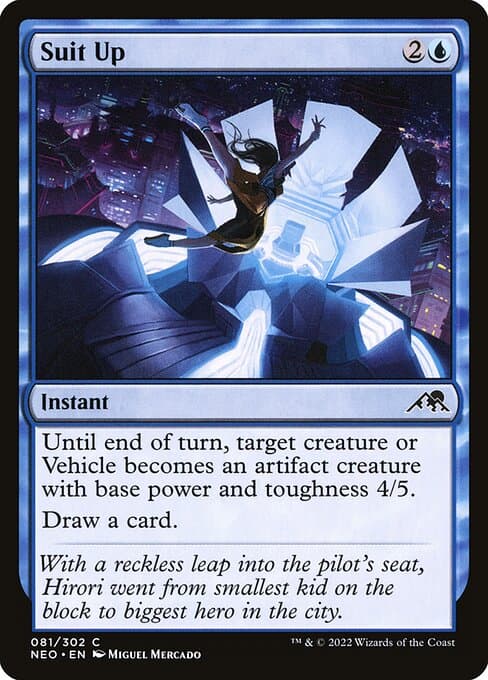 Suit Up from Kamigawa: Neon Dynasty (Common)