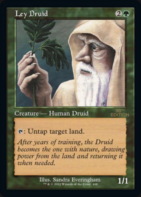 Ley Druid from 30th Anniversary Edition (Uncommon)