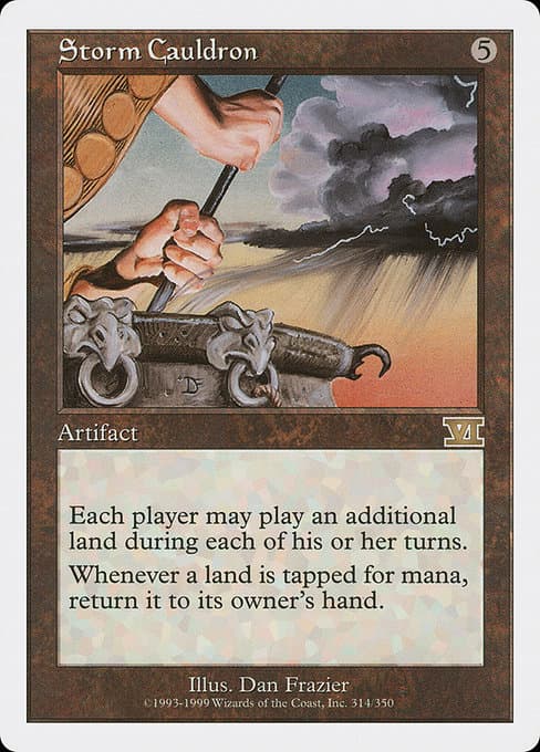 Storm Cauldron from Classic Sixth Edition (Rare)