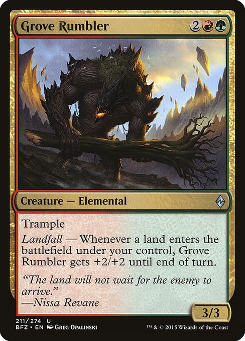 Grove Rumbler (Uncommon)