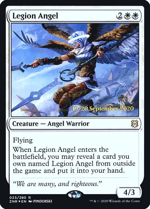 Legion Angel from Zendikar Rising Promos (Rare)