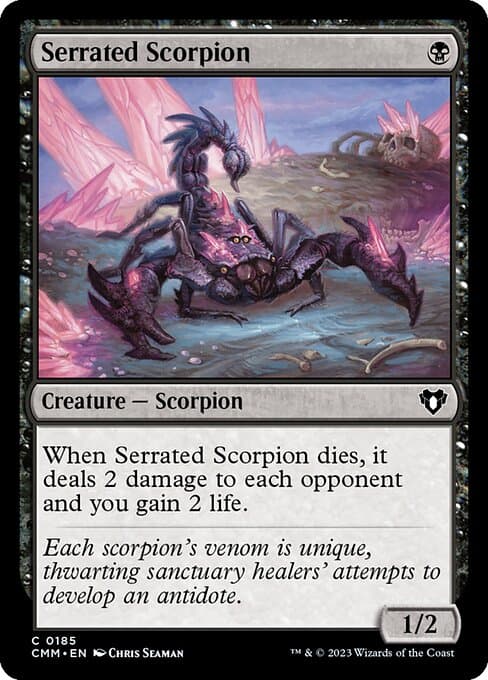 Serrated Scorpion (Common)