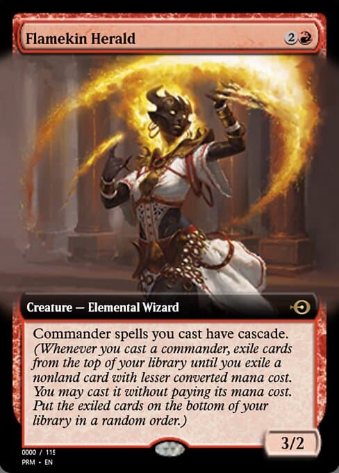 Flamekin Herald from Magic Online Promos (Rare)