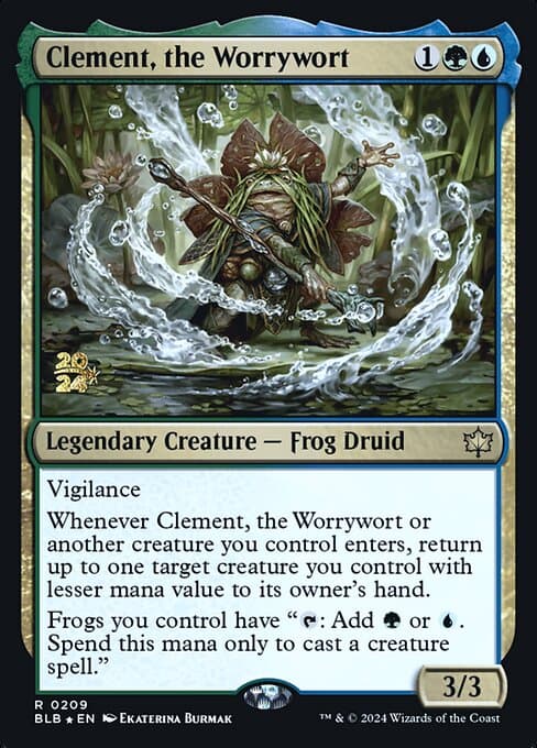 Clement, the Worrywort from Bloomburrow Promos (Rare)
