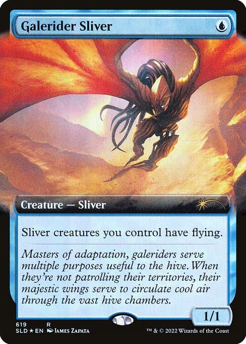 Galerider Sliver from Secret Lair Drop (Rare)