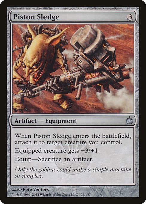 Piston Sledge from Mirrodin Besieged (Uncommon)