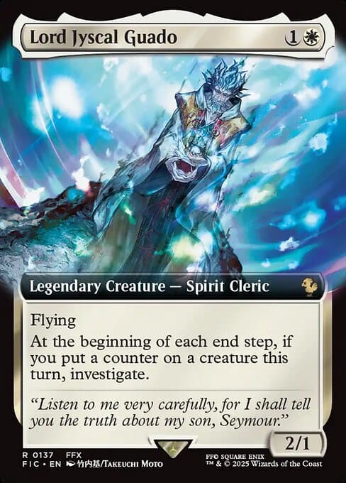 Lord Jyscal Guado from Final Fantasy Commander (Rare)