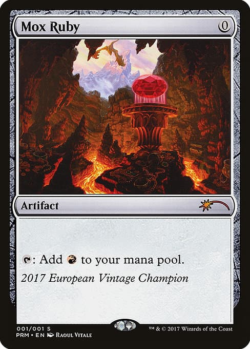 Mox Ruby from Vintage Championship (Special)