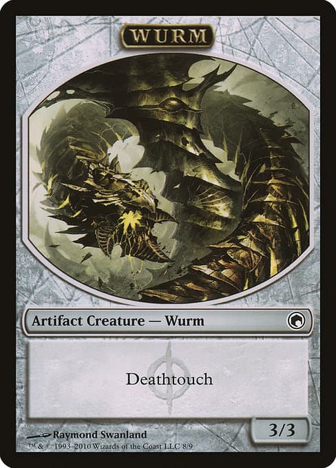 Wurm from Scars of Mirrodin Tokens (Common)