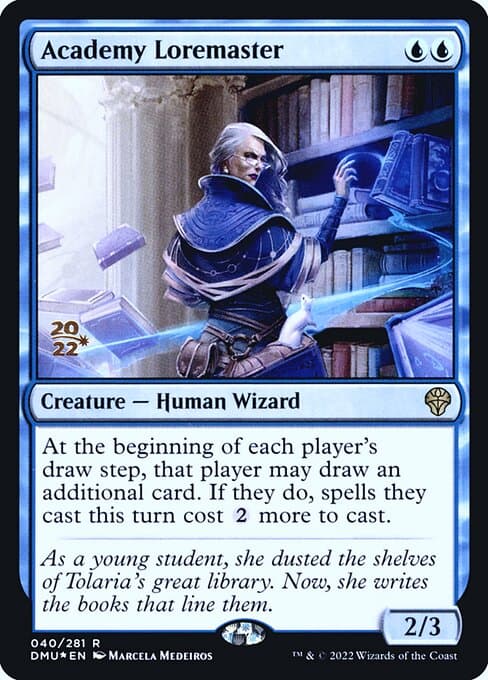 Academy Loremaster from Dominaria United Promos (Rare)
