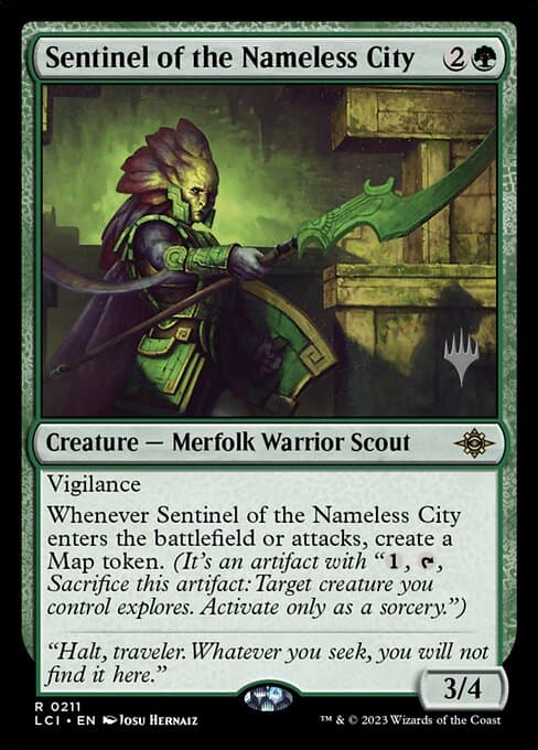 Sentinel of the Nameless City from The Lost Caverns of Ixalan Promos (Rare)