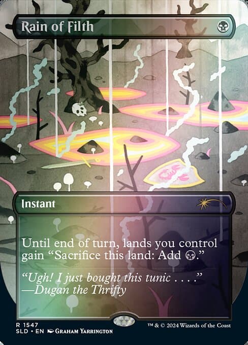 Rain of Filth from Secret Lair Drop (Rare)