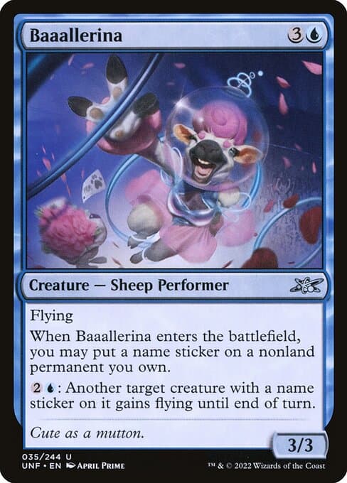 Baaallerina from Unfinity (Uncommon)