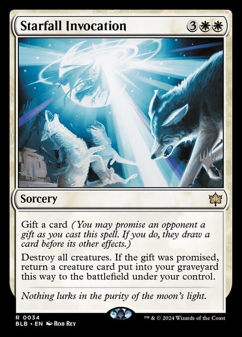 Starfall Invocation from Bloomburrow Promos (Rare)