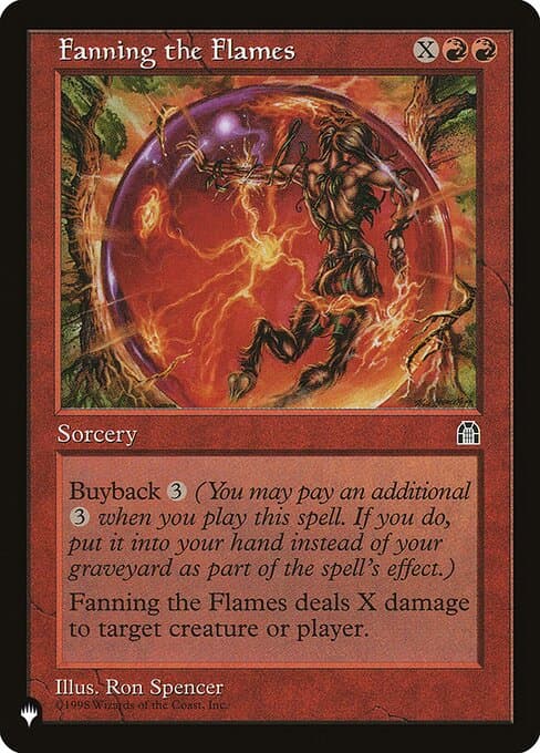 Fanning the Flames from The List (Uncommon)