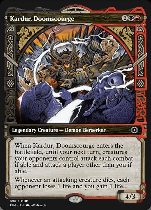 Kardur, Doomscourge from Magic Online Promos (Uncommon)