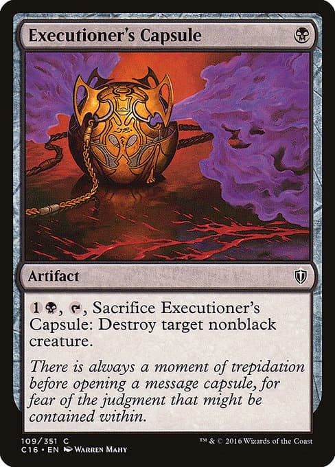 Executioner's Capsule from Commander 2016 (Common)
