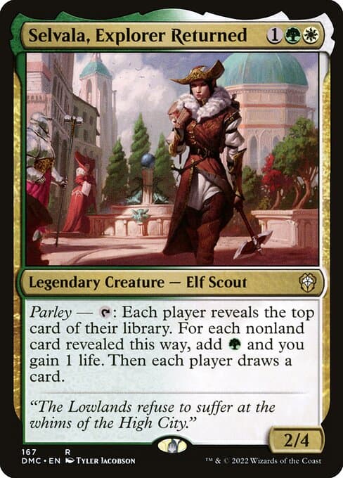 Selvala, Explorer Returned from Dominaria United Commander (Rare)