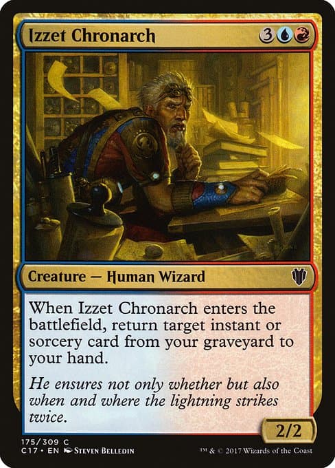 Izzet Chronarch from Commander 2017 (Common)