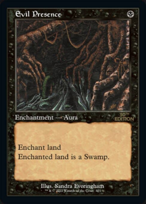 Evil Presence from 30th Anniversary Edition (Uncommon)