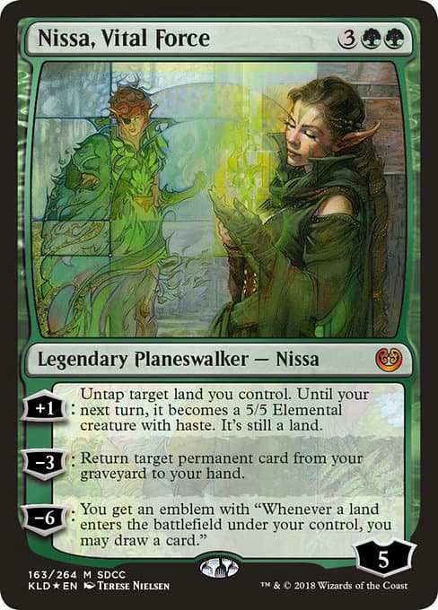 Nissa, Vital Force from San Diego Comic-Con 2018 (Mythic)