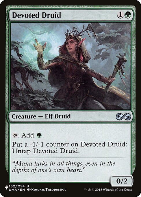 Devoted Druid from The List (Uncommon)
