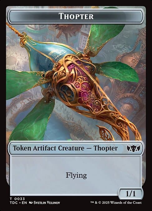 Thopter from Tarkir: Dragonstorm Commander Tokens (Common)