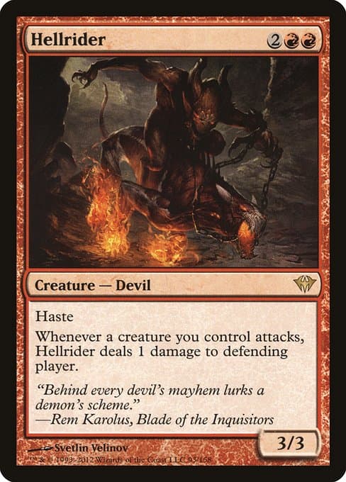 Hellrider from Dark Ascension (Rare)