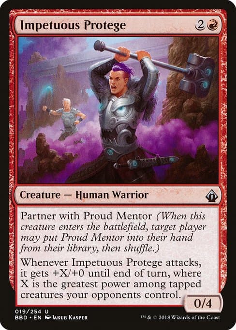 Impetuous Protege from Battlebond (Uncommon)
