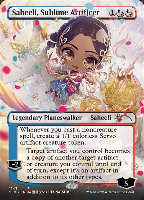 Saheeli, Sublime Artificer from Secret Lair Drop (Rare)