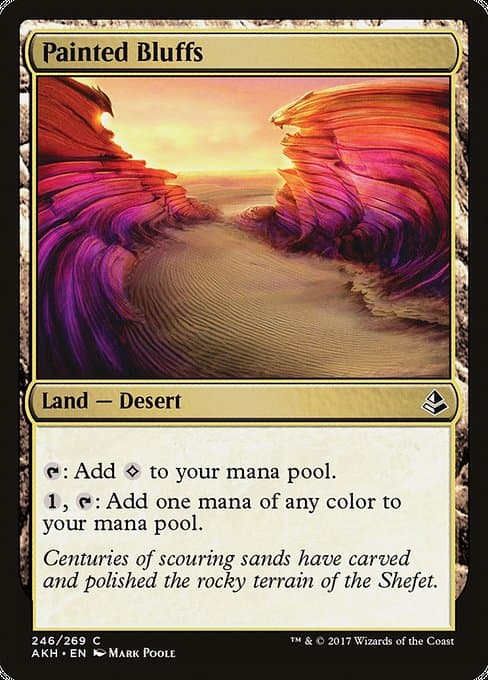 Painted Bluffs from Amonkhet (Common)