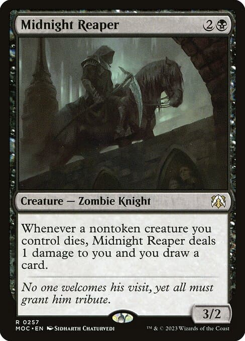 Midnight Reaper from March of the Machine Commander (Rare)