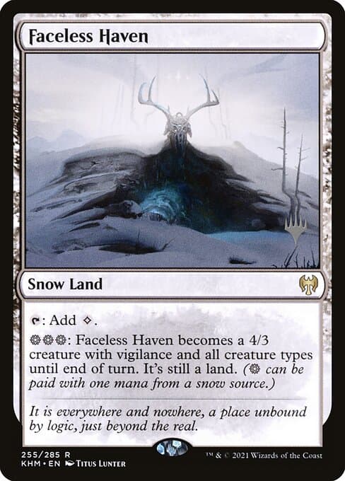 Faceless Haven from Kaldheim Promos (Rare)