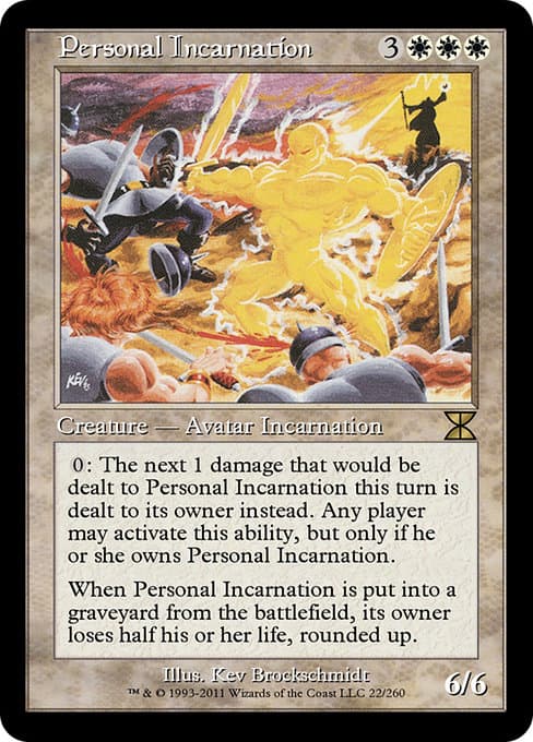 Personal Incarnation from Masters Edition IV (Rare)