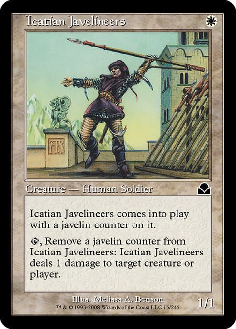 Icatian Javelineers from Masters Edition II (Common)