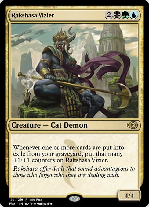 Rakshasa Vizier from Magic Online Promos (Rare)
