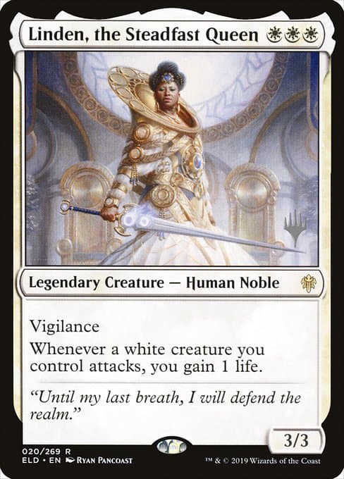 Linden, the Steadfast Queen from Throne of Eldraine Promos (Rare)